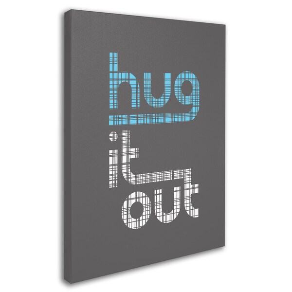 Megan Romo 'Hug It Out II' Canvas Art,18x24